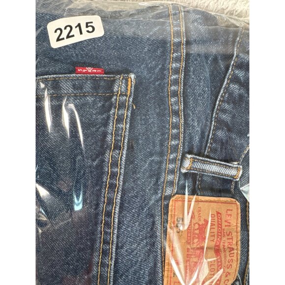 Levis 505 Mens Regular Fit Jeans W42 Blue Denim Heavy Duty Work Outdoors - Picture 13 of 13